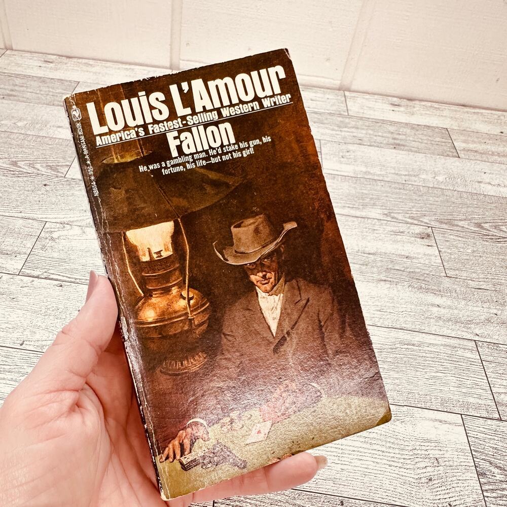 Louis L'Amour FALLON - 1971 Vtg‎ Paperback Western Novel PB